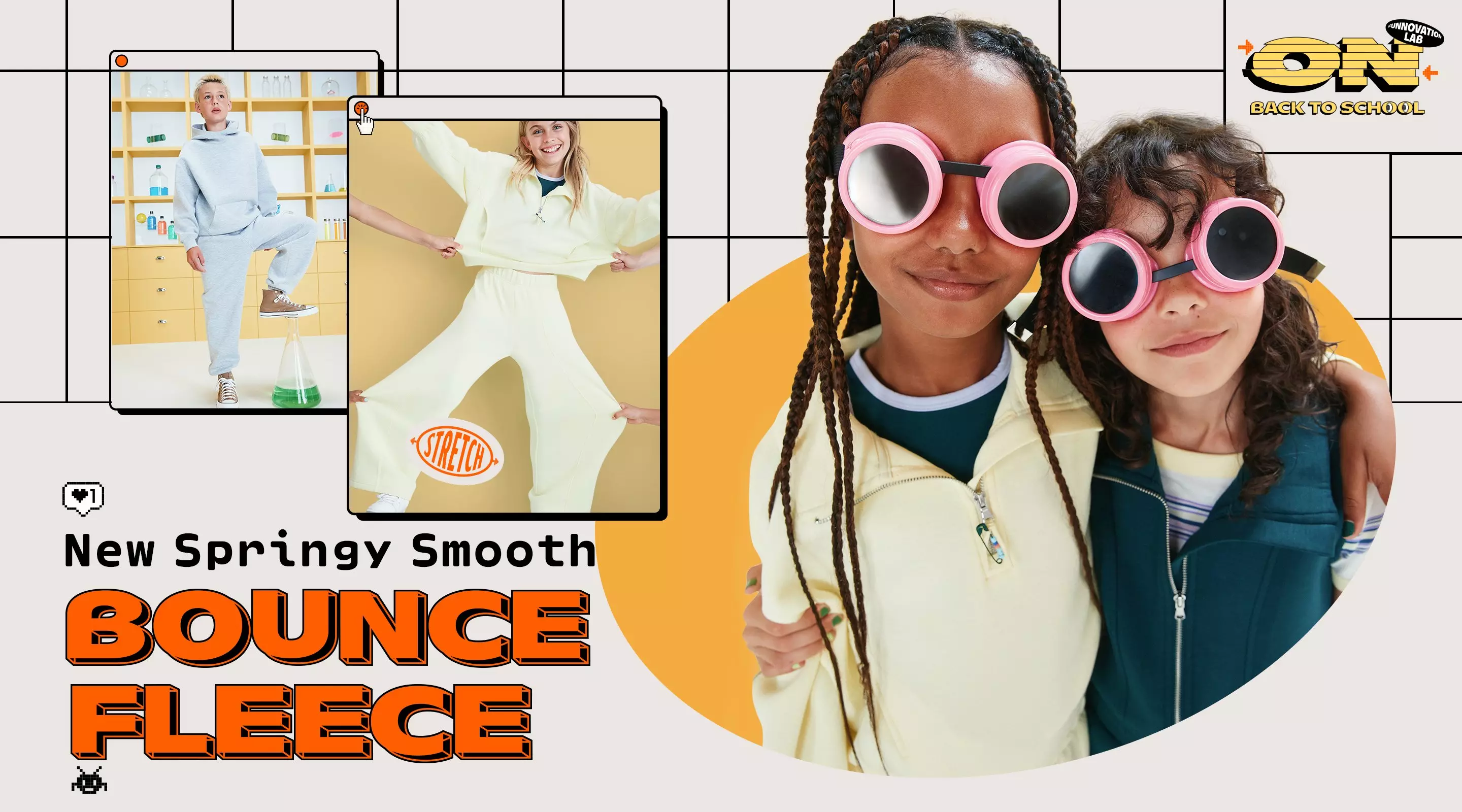 New Spring smooth bounce fleece.